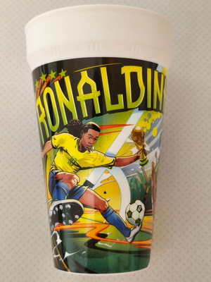 Συλλεκτικό ποτήρι FIFA World Cup Ronaldinho Limited Edition καινούργιο