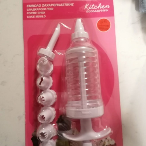 Pastry syringe new with no use