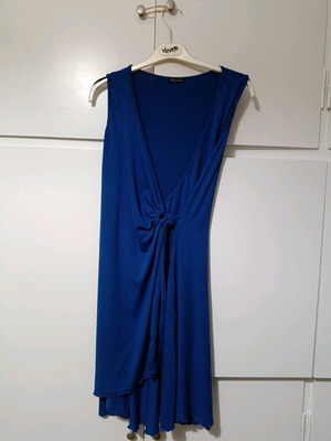 Blue knee-length dress like new