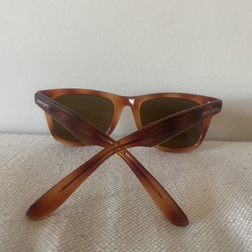 Pierre Cardin oversized square sunglasses used, tortoise acetate