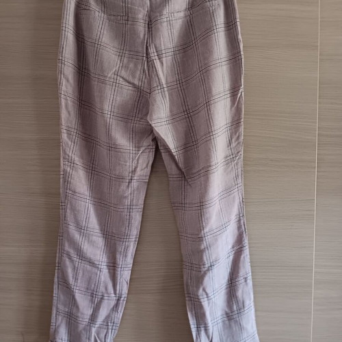Zara women's pants like new, pink and gray, size S