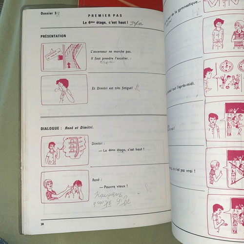 French Learning Books Set of 3 used