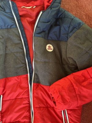 Admiral jacket for 14 years like new, blue and red