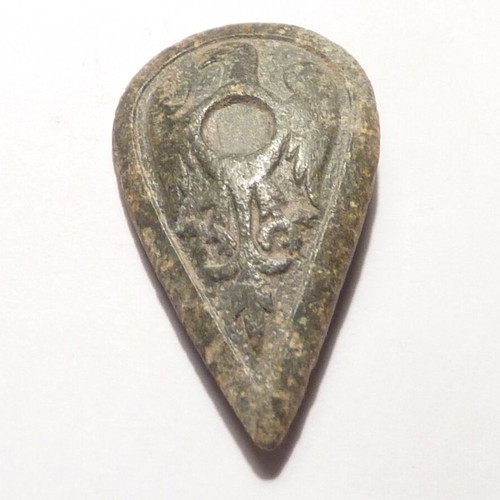 German bronze breast badge WWI used