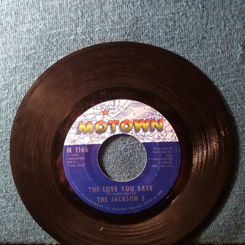 The Jacksons 5-The love you save 7" used, R&B / Soul