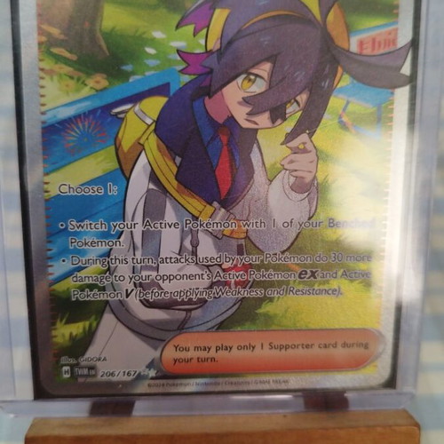 Kieran 206/167 Supporter Twilight Masquerade Pokémon Card like new