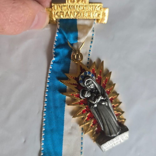 Vintage Bavarian religious medals collection like new