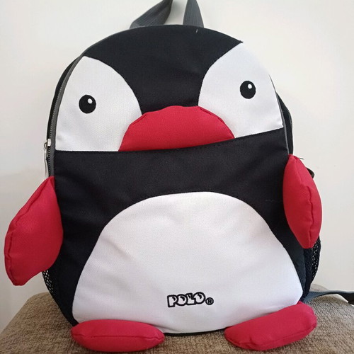 Polo toddler backpack like new, penguin design, 7L capacity