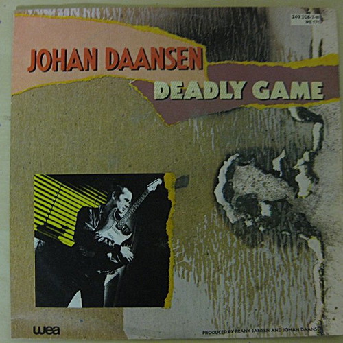 Johan Daansen Deadly Game 7" single like new, rock