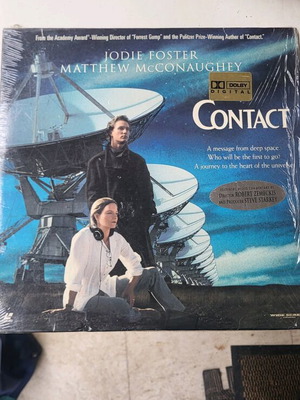 Laserdisc ταινία Contact μεταχειρισμένη, φαντασίας