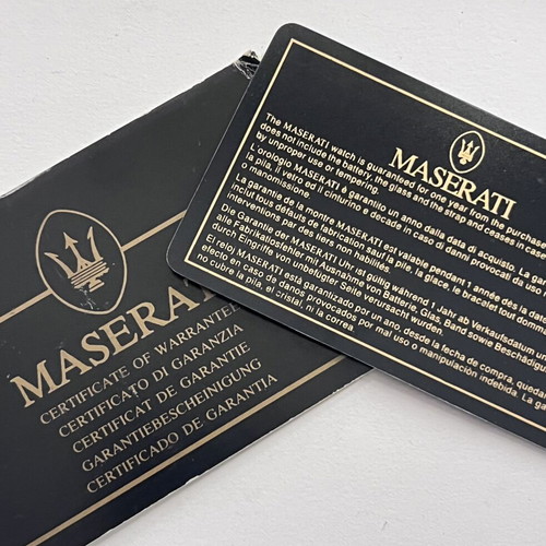Maserati Ghibli 31mm ladies watch like new, Swiss ETA quartz