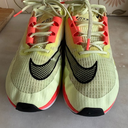 Nike Air Zoom Rival Fly 3 shoes like new, size 44.5, pink and yellow