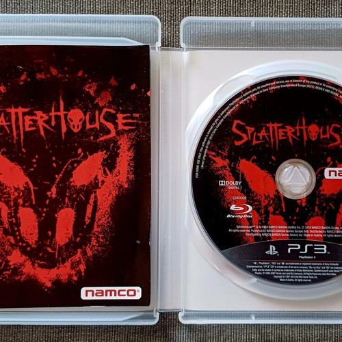 Splatterhouse PS3 game used, complete and in excellent condition