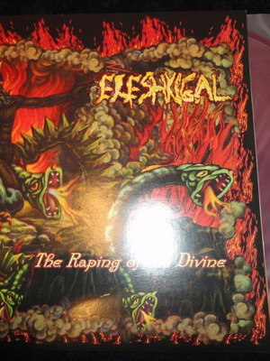 Ereshkigal The Raping Of The Divine LP brand new, fuchsia vinyl, Greek black metal