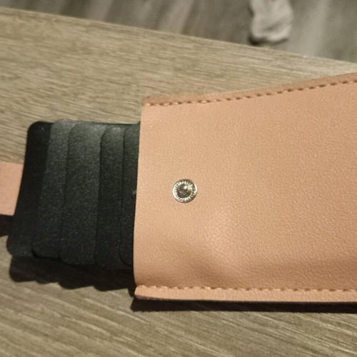 Shein card holder pink like new