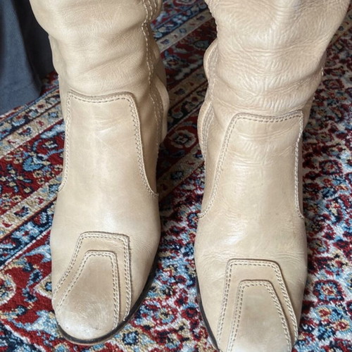 Diesel vintage boots like new, beige, size 38