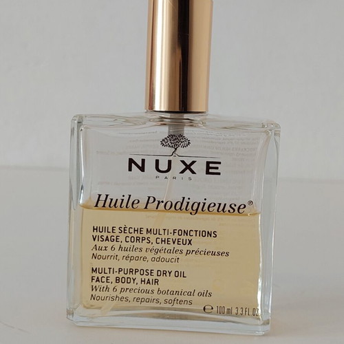 Nuxe Huile multi-purpose dry oil used, face body hair 100ml
