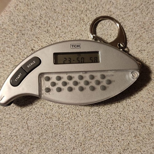 Digital map measurer new with compass for map use