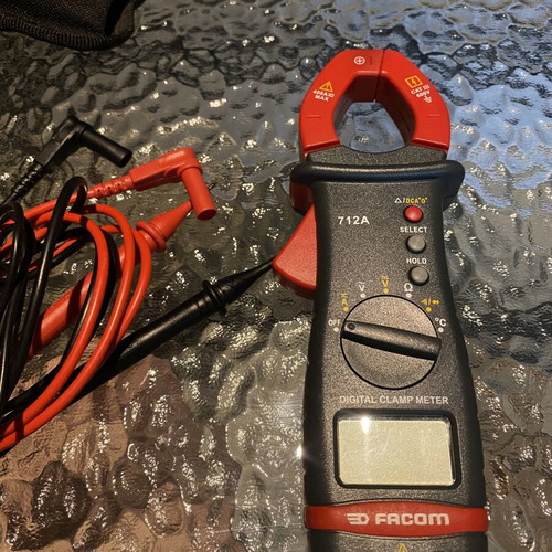 Digital clamp meter Facom 712A like new with case