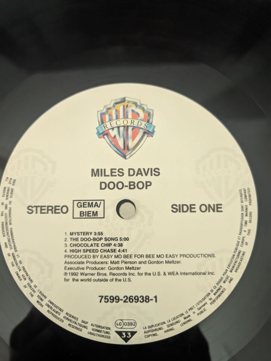 Miles Davis Doo-Bop LP used, jazz - € 90,00 - Vendora.cy