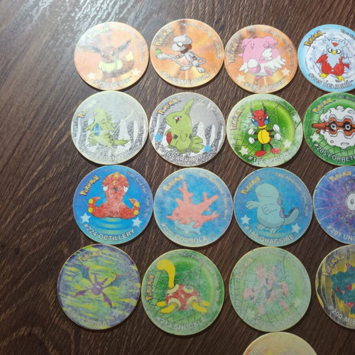 Pokemon Tazos stickers