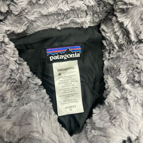 Patagonia fleece vest medium like new, gray