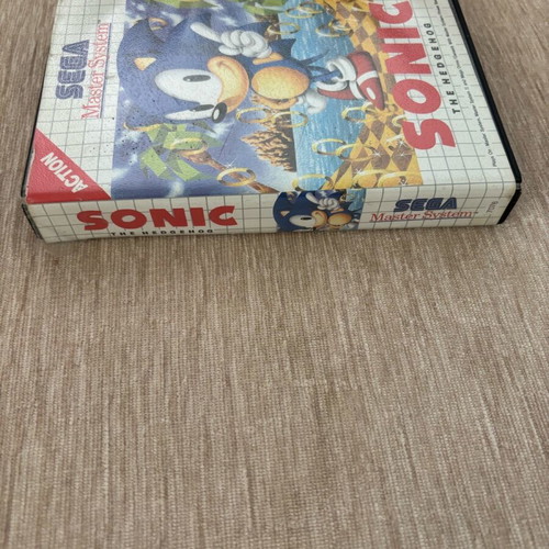 Sonic the Hedgehog Sega Master System game used, English