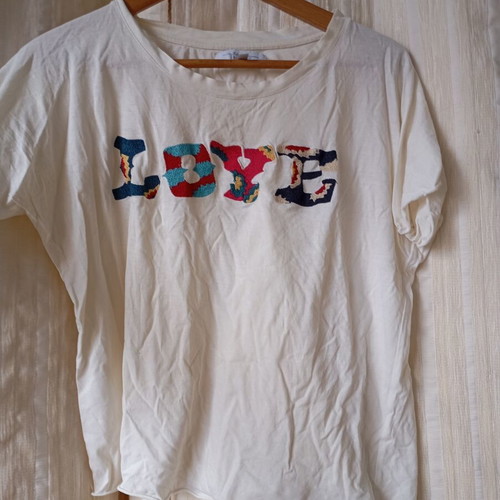 Zara embroidered blouse size M like new, boho style