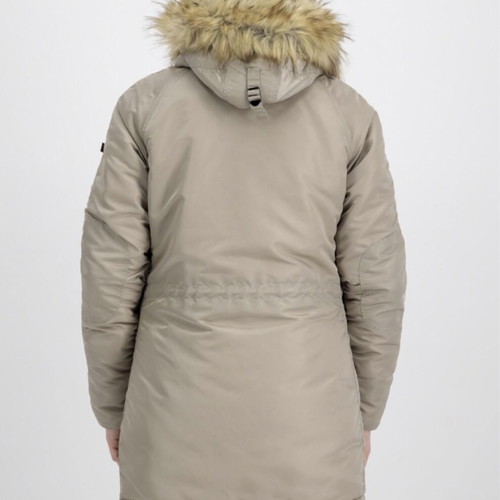 Alpha Industries winter coat women's beige new