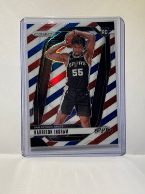 Κάρτα 2024-25 Panini Prizm Harrison Ingram #254 Red White & Blue Prizm καινούργια
