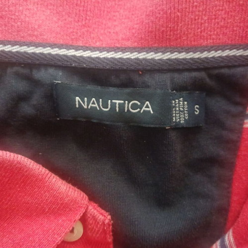 Nautica men's shirt S used, red