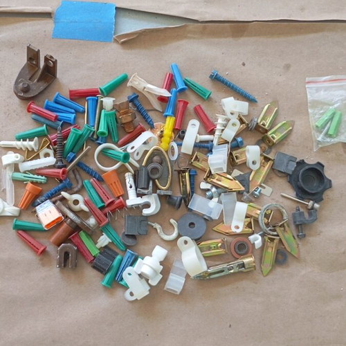 Hardware new for fastening and cable organization