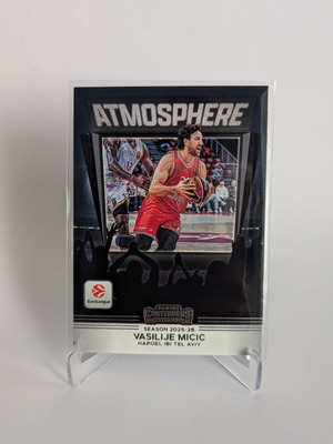 Vasilije Micic Atmosphere Contenders Euroleague 2025-26 κάρτα καινούργιο