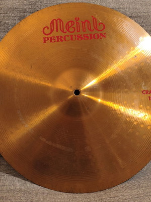 Meinl Percussion Crash 18” vintage prototype μεταχειρισμένο