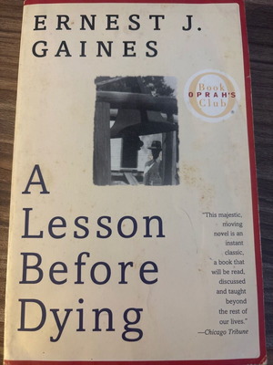 A Lesson Before Dying by Ernest J. Gaines used book in English