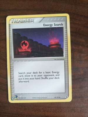 Trainer Energy Search αυθεντική κάρτα Pokémon