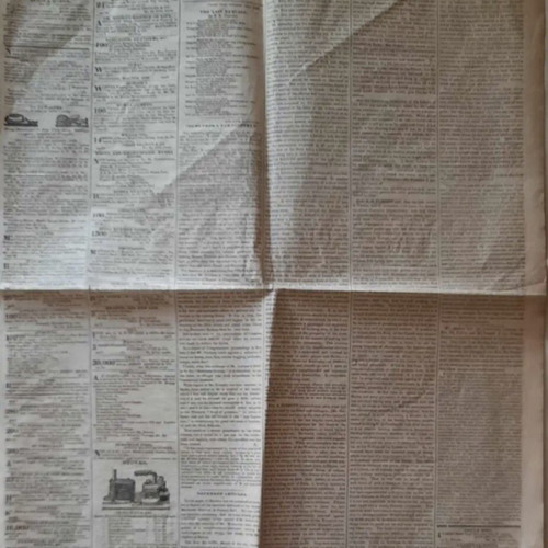 Daily Commercial Gazette newspaper original, like new, 1830 Boston edition