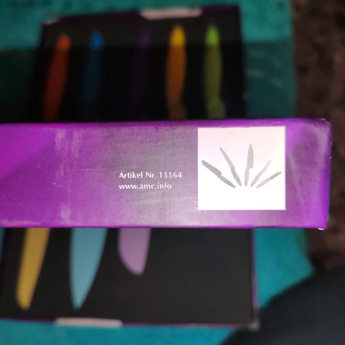 AMC knife set new in box