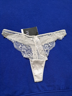 Zara Silk Thong Small New