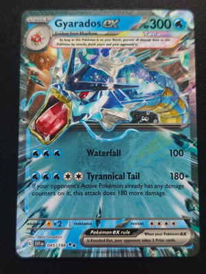 Pokemon Gyarados ex 045/198 Scarlet & Violet 2023 κάρτα καινούργια