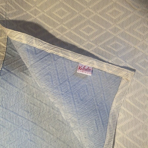 Valentini Bianco bed cover like new 258 x 215 cm