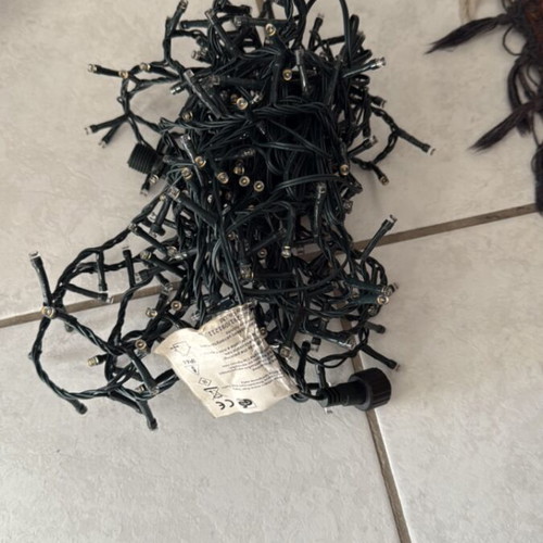 Christmas lights 10 meters 300 bulbs without plug new