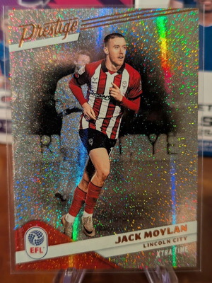 2025-26 Panini Prestige EFL Jack Moylan Xtra Time Galaxy card like new
