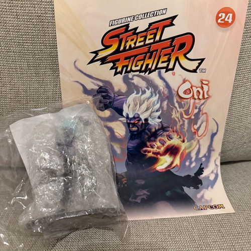 Street Fighter DeAgostini collectible figure new, scale 1:18