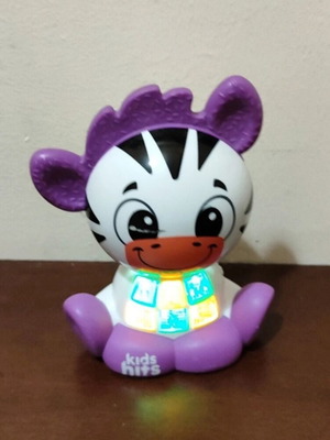 Babykins Zebra Educational Toy Kids Hits like new with Greek songs