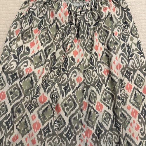 Decoro Boho Set Crop Top and Palazzo Pants S/M like new, colorful