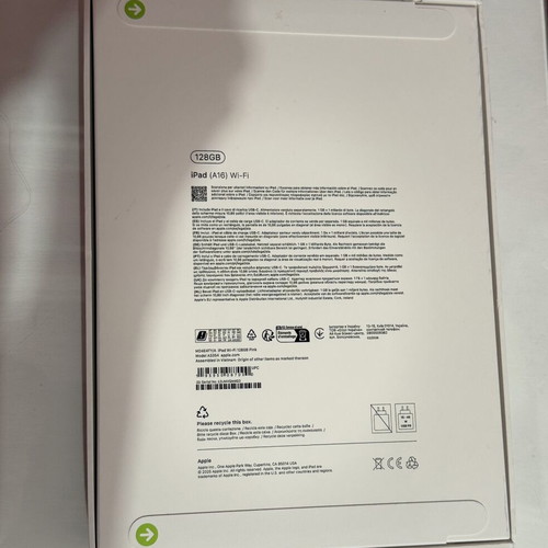 iPad A6 Wi-Fi 128GB Pink