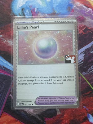 Lillie's Pearl Pokémon card near mint, Cosmos Holo Trainer