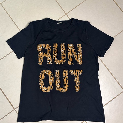Zara Trafaluc T-shirt new, size L, black