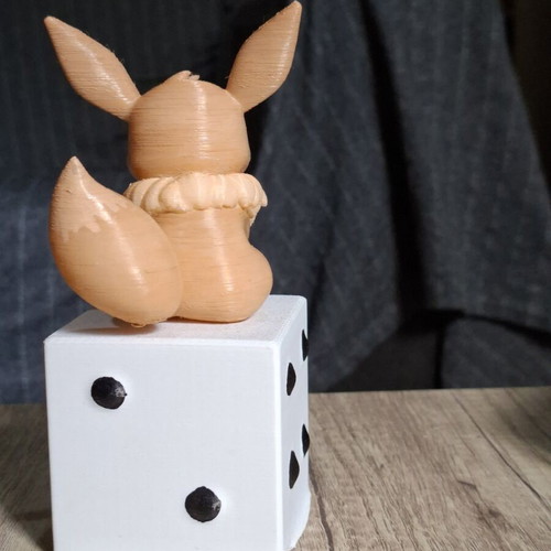 Eevee Pokémon figure handmade and hand-painted, new